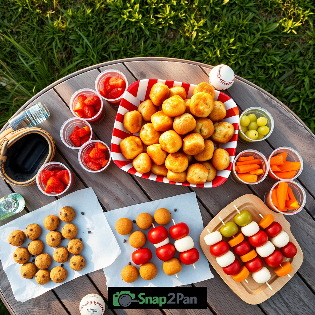 Little League Snack Dugout: Easy Crowd-Pleasing Bites for Game Day Parents on the Go