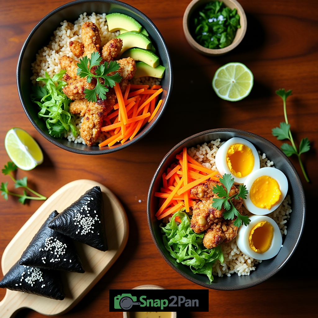 Naomi Osaka-Inspired Japanese-Haitian Fridge Meals: Easy Onigiri and Rice Bowls You Can Make Tonight