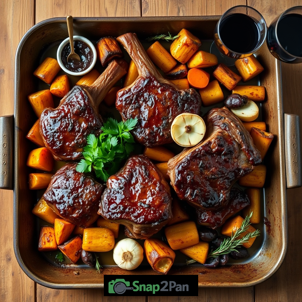 Rugby Night Feast: Hearty New Zealand-Inspired Lamb and Root Vegetable Traybake